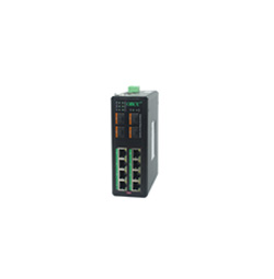 千兆4光8電網管型工業(yè)交換機